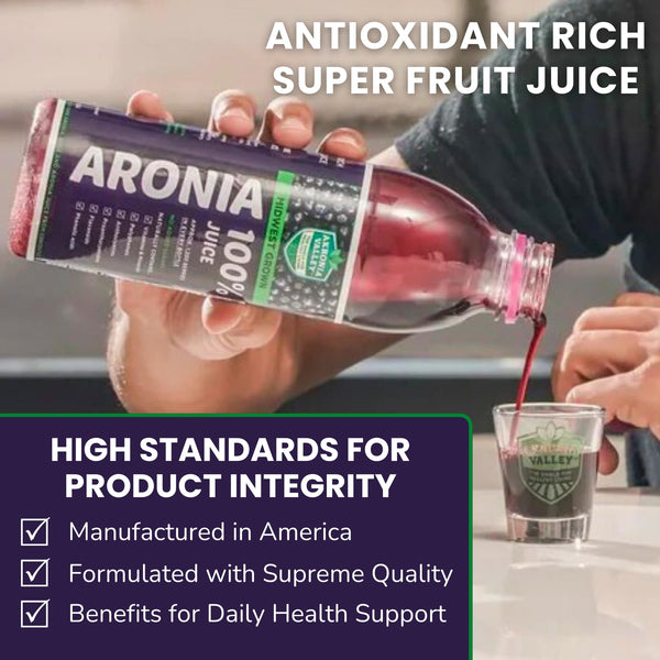 Akronia Valley 100% Aronia Berry Juice | Gluten Free Superfood Juice Drink