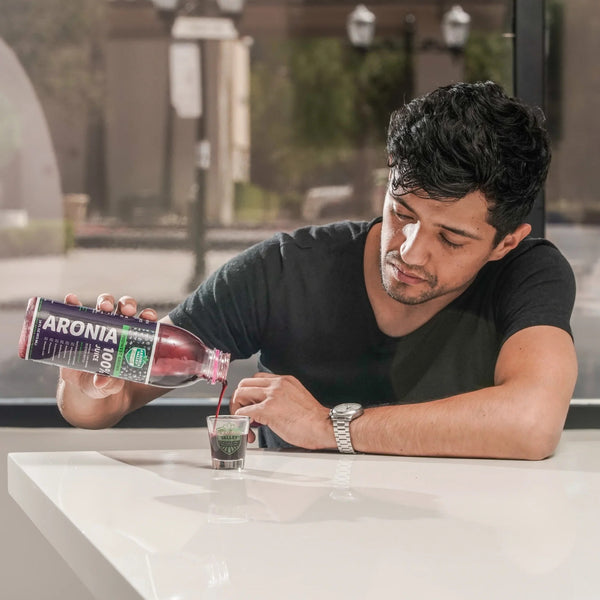 The 60-Day Aronia Berry Challenge: 12 Juice Bottles + 4 Gummies Bottles