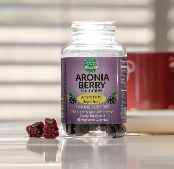 Aronia berry gummies.